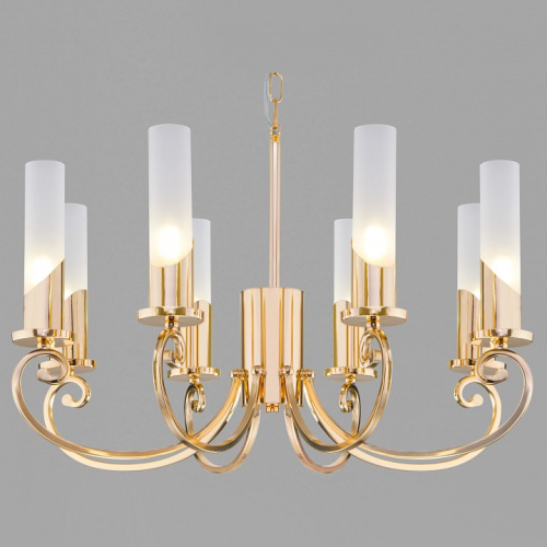 Подвесная люстра Eurosvet Banci 60117/8 золото. Фото №1