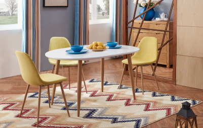 Стол DT-95D (120) белый (Universal). Фото №4