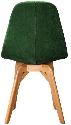 Стул Валенсия велюр серый золотые ножки. Фото №6