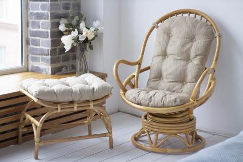 Банкетка из ротанга 12 / 22. Фото №11