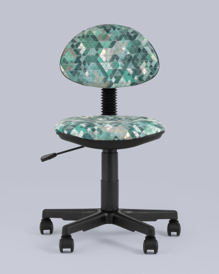 Кресло компьютерное детское УМКА абстракция зеленый фото Кресло компьютерное детское УМКА абстракция зеленый. Фото №5