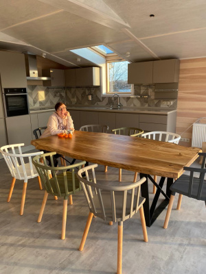 Стул Сен-Тропе черно-серый фото Стул Сен-Тропе черно-серый. Фото №4