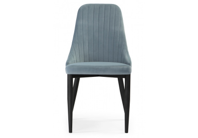 Стул Kora light blue / black. Фото №2