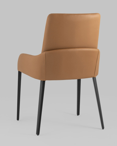 Стул Челси экокожа коричневый. Фото №7