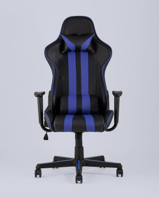 Кресло игровое TopChairs Camaro синее фото Кресло игровое TopChairs Camaro синее. Фото №5