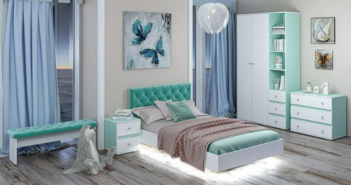 Комод Тифани,белый. Фото №6