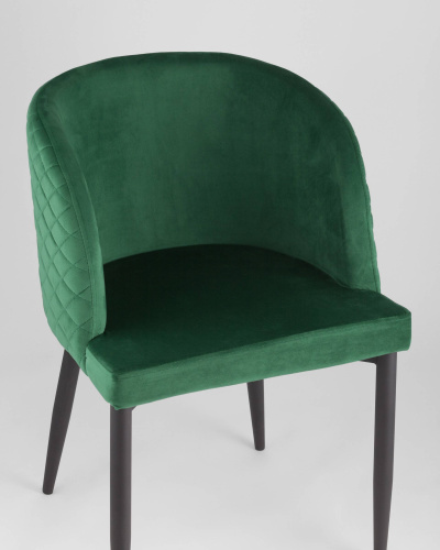 Стул Оскар велюр изумрудный. Фото №10