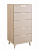Комод с 5 ящиками Сканди Жемчужно-белый фото Комод с 5 ящиками Сканди Жемчужно-белый