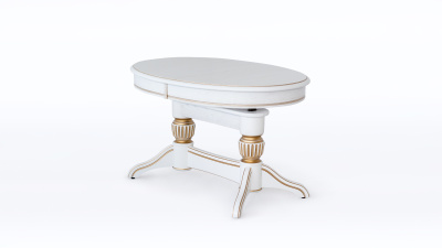 Стол Лира 11 (трансформер) резная нога фото Стол Лира 11 (трансформер) резная нога. Фото №2