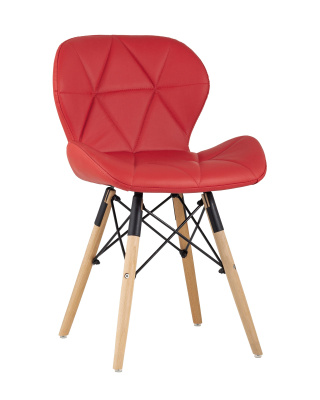 Стул Бон экокожа красный. Фото №2