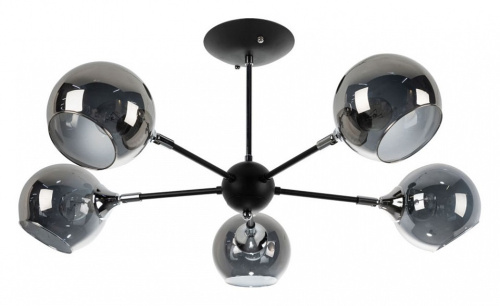Люстра на штанге Arte Lamp Lagos A2708PL-5BK фото Люстра на штанге Arte Lamp Lagos A2708PL-5BK. Фото №1