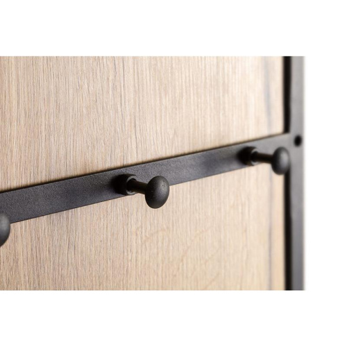 Панель для прихожей с вешалкой Loft Дуб Натур. Фото №6