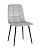 Стул Одди велюр светло-серый