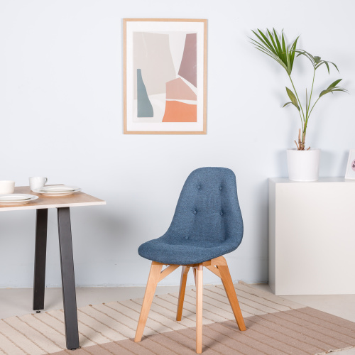 Стул Eames lite Сканди Блю Арт Натур. Фото №11