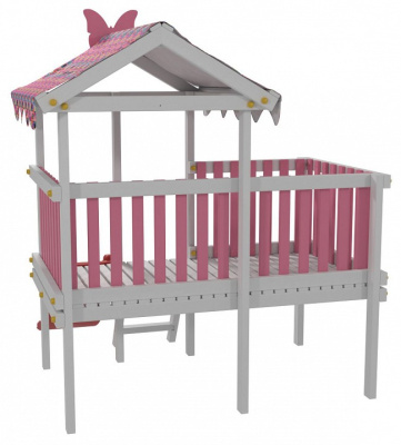 Комплекс игровой ДК6Р, розовый, серый. Фото №4