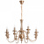 Подвесная люстра Arte Lamp Passoni A6097LM-8PB фото Подвесная люстра Arte Lamp Passoni A6097LM-8PB. Фото №2