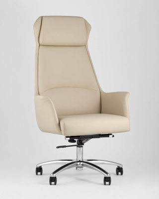 Кресло руководителя TopChairs Viking бежевое фото Кресло руководителя TopChairs Viking бежевое. Фото №3