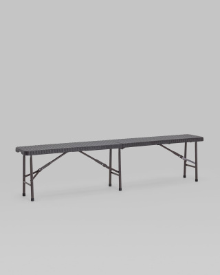 Скамейка складная Кейт 180 коричневая. Фото