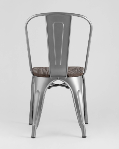 Стул барный Флекс велюр серый. Фото №7