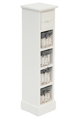 Тумба с 4 корзинами и ящиком Floral 5 mod. HX16-002NS. Фото №2