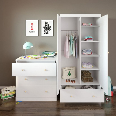 Комод Polini Kids Fun, белый. Фото №5