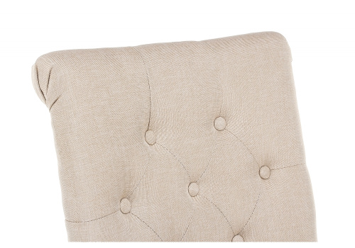 Стул деревянный Amelia dark walnut / fabric cream. Фото №8