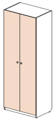 Шкаф двухстворчатый Силуэт фото Шкаф двухстворчатый Силуэт. Фото №2