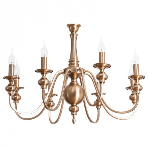 Подвесная люстра Arte Lamp Passoni A6097LM-8PB фото Подвесная люстра Arte Lamp Passoni A6097LM-8PB. Фото №1