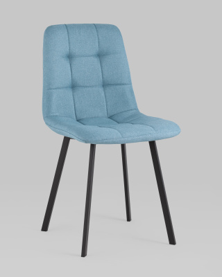 Стул Chilly рогожка голубой фото Стул Chilly рогожка голубой. Фото №3