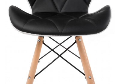 Стул деревянный PC-027 black / white. Фото №4