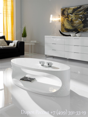 Журнальный стол DUPEN CT-202 Белый. Фото №4