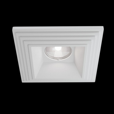 Встраиваемый светильник Maytoni Gyps Modern DL005-1-01-W фото Встраиваемый светильник Maytoni Gyps Modern DL005-1-01-W. Фото №2
