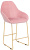 Кресло полубар Kent Розов/Линк Золото. Фото №2