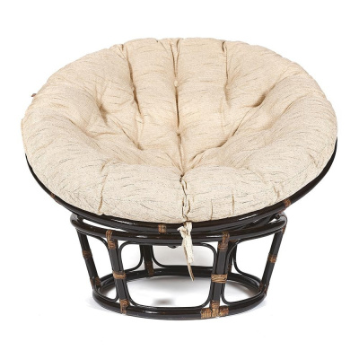 Кресло из натурального ротанга Papasan 23/01 + Подушка фото Кресло из натурального ротанга Papasan 23/01 + Подушка. Фото №4
