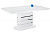 Стол стеклянный Plas 140 super white