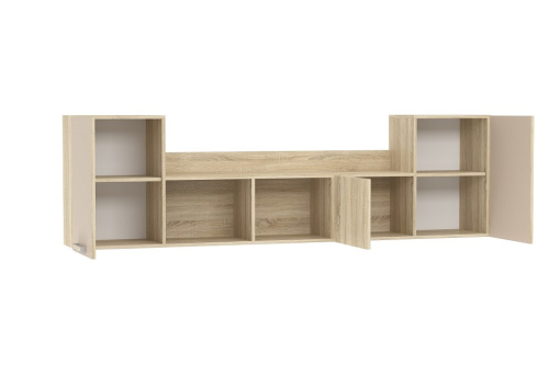 Акварель НМ 011.39-01 М Полка Капучино, Дуб Сонома. Фото №2