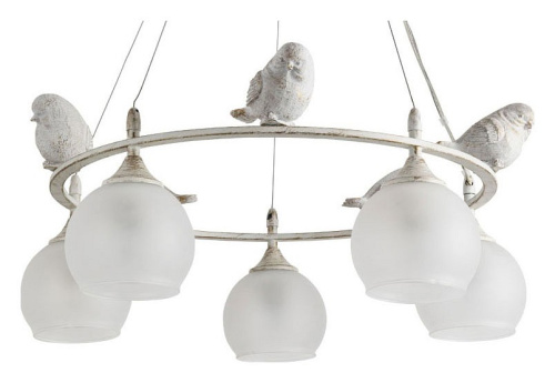 Подвесная люстра Arte Lamp Gemelli A2150SP-5WG. Фото №1